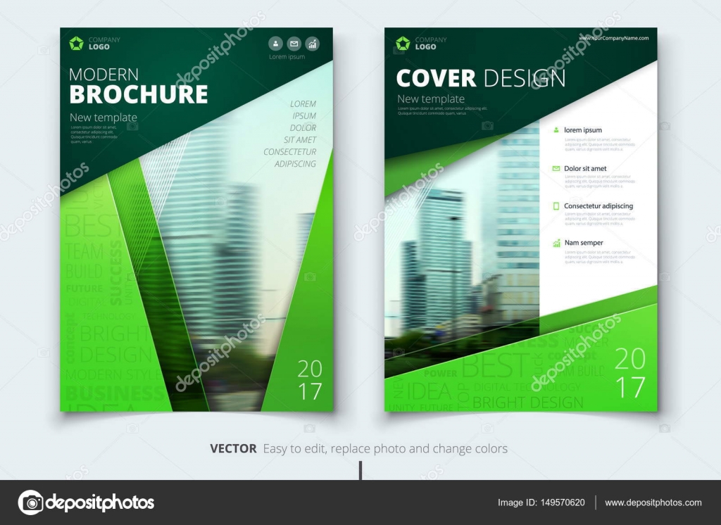 corporate business annual report cover brochure or flyer design