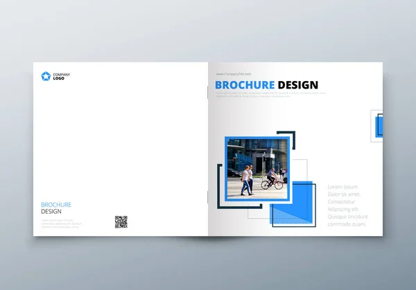Design de brochure moderne — Image vectorielle