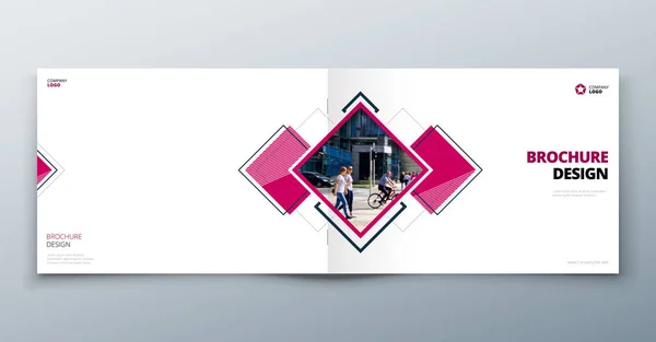Design de Brochura para Negócios — Vetor de Stock