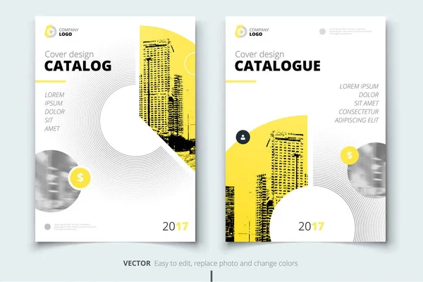 Дизайн флаера. Обзор корпоративных отчетов, брошюра или листовка — стоковый вектор
