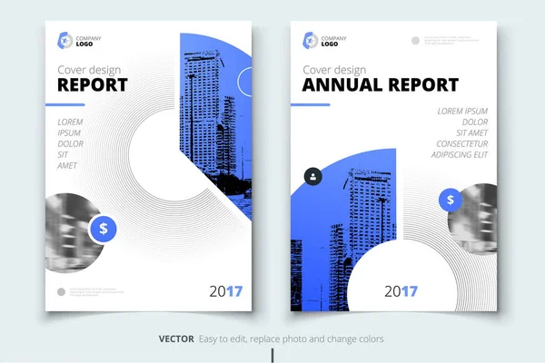 Design de panfleto. Cobertura, brochura ou folheto do relatório empresarial — Vetor de Stock