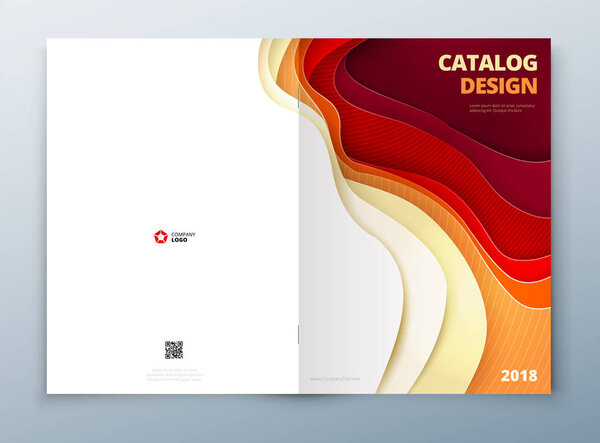 Шаблон оформления обложки каталога
