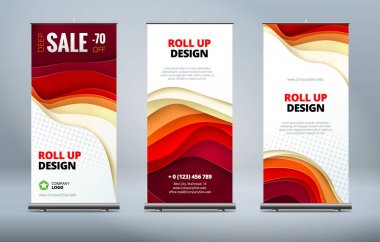 İş Roll Up Banner stand