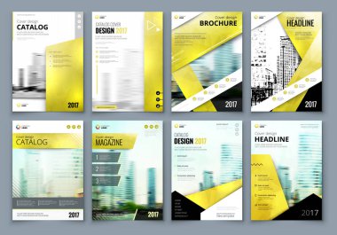 İş kapak tasarım Şablonlar / ayarla