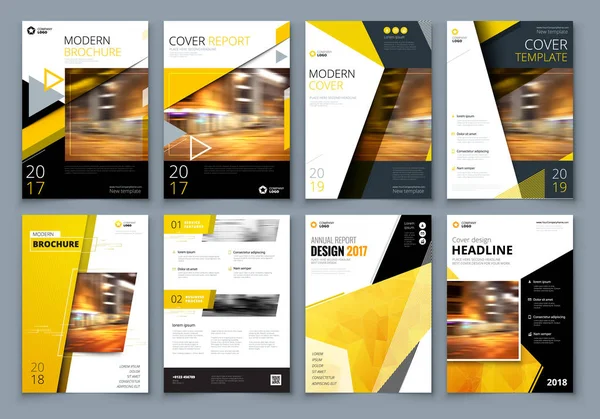 İş kapak tasarım Şablonlar / ayarla