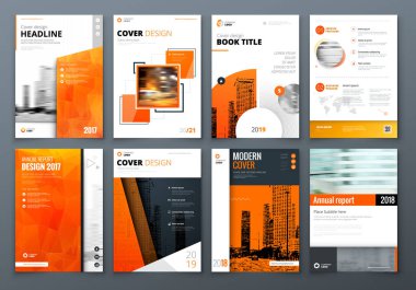 İş kapak tasarım Şablonlar / ayarla