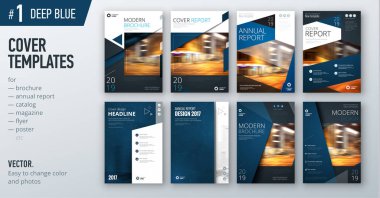 İş kapak tasarım Şablonlar / ayarla