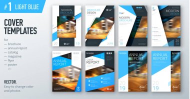 İş kapak tasarım Şablonlar / ayarla