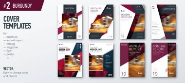 Broşür için iş şablonları