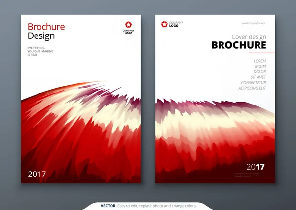 Schéma de présentation du modèle de prospectus . — Image vectorielle