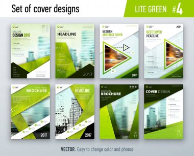 İş kapak tasarım Şablonlar / ayarla