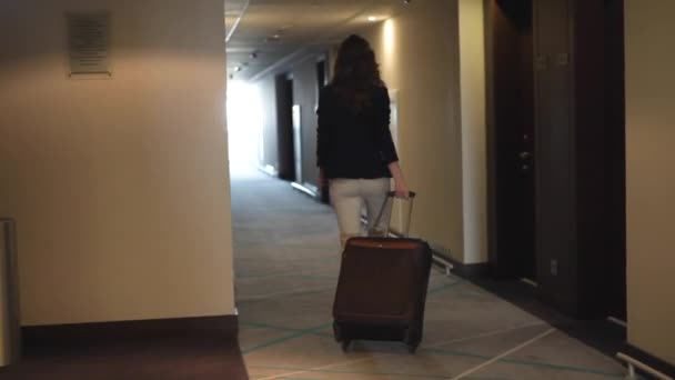 Familiar Passages of my Favorite Hotel — Stock Video