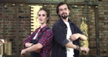 Genç aile iş başlangıç