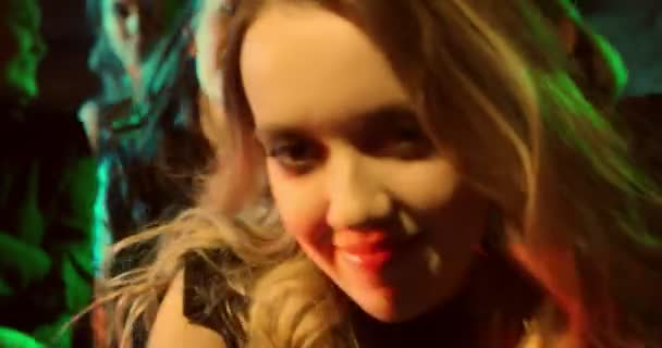 Festa Delle Galline Selfie Cam Gallina Festa Discoteca Ragazze Stanno — Video Stock