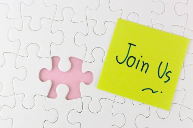 join us, togetherness concept