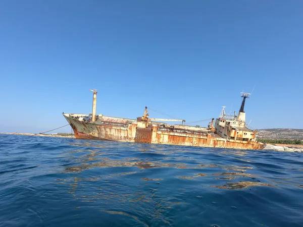 Ship wreck on a beach