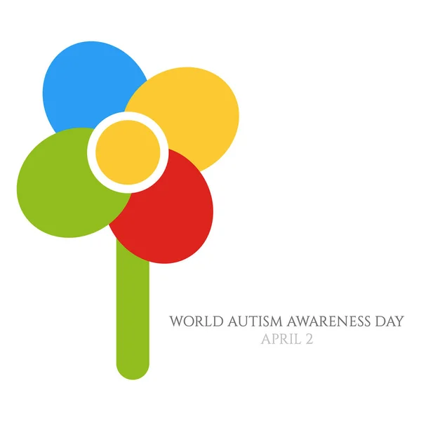 Día mundial de la conciencia del autismo — Foto de Stock