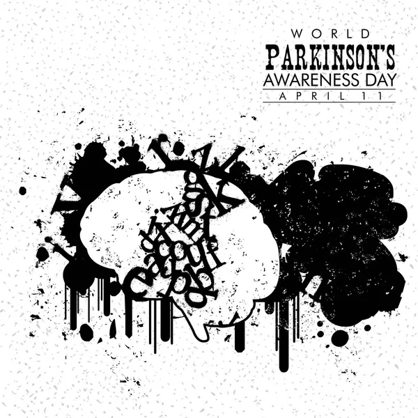 World Parkinson Awareness Day — Stock Photo, Image