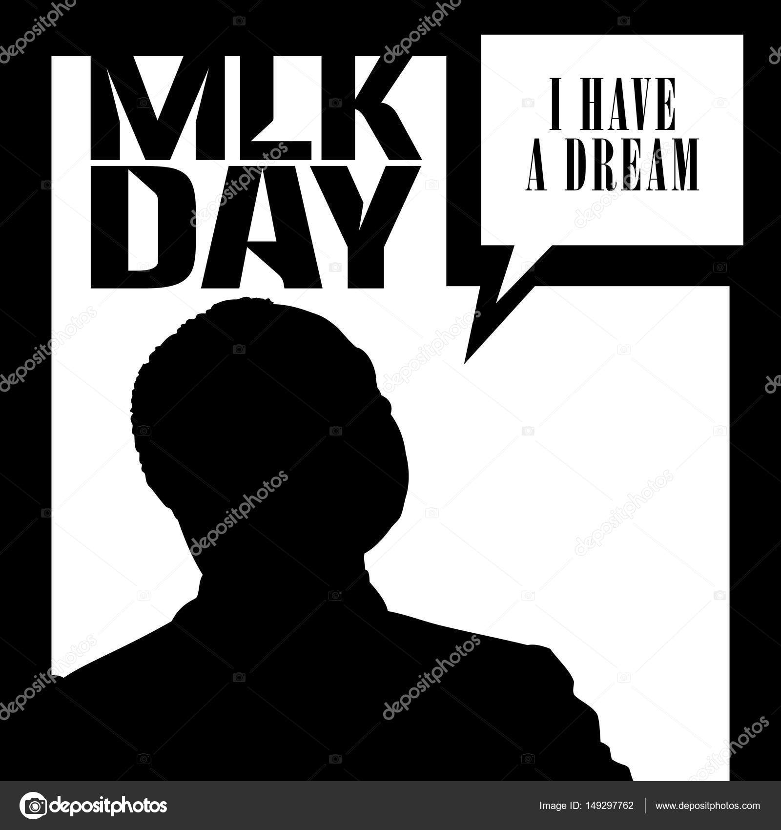 Printable Martin Luther King Jr Silhouette Printable Martin Luther King Jr Silhouette
