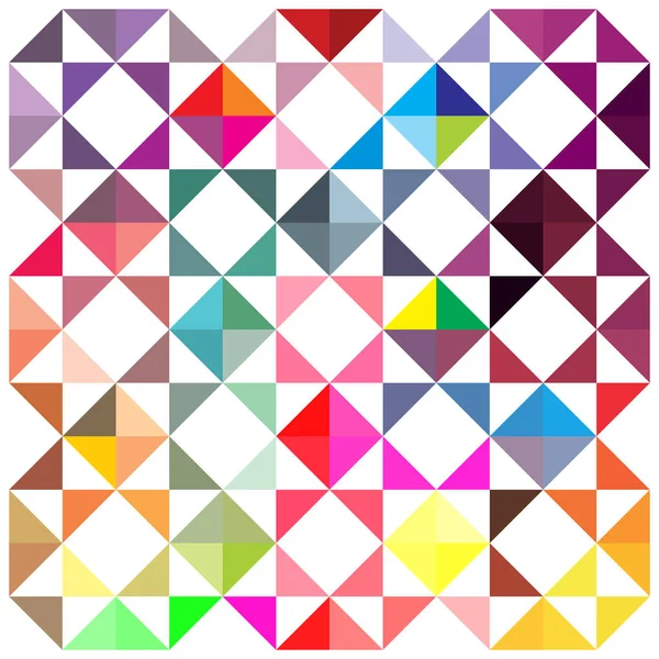 Triángulos de carreras abstractos en varios colores —  Fotos de Stock