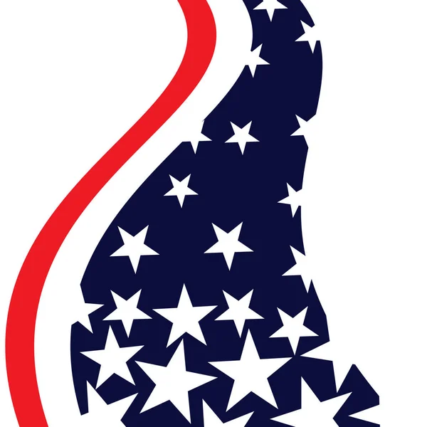 United States patriotic design — Stock Photo, Image