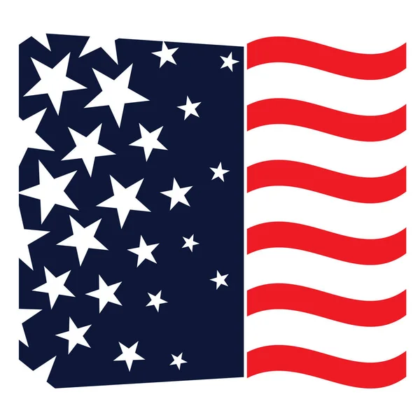 United States patriotic design — Stock Photo, Image