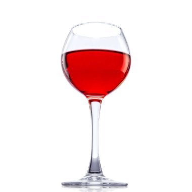 Bir kadeh kırmızı şarap.