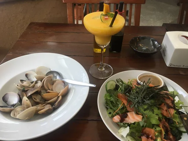 Delicious seafood on Koh Samui, Thailand