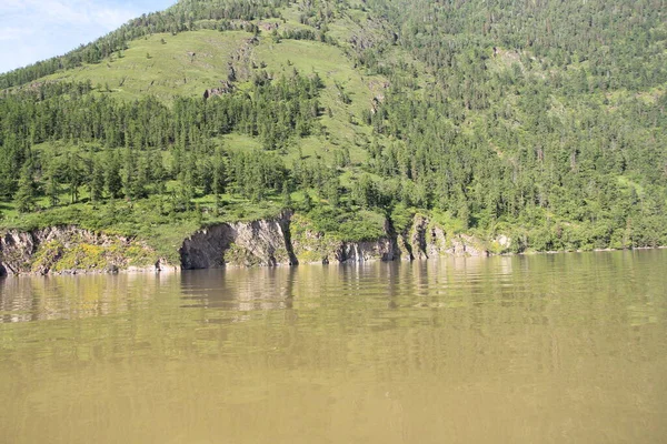 Gyönyörű Vad Természet Teletskoe Altay — Stock Fotó