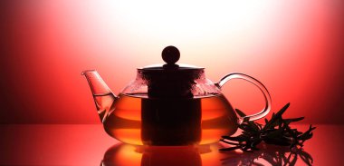 çaydanlık ile bitki çayı, biberiye yakınındaki, kırmızı ışıklı vurdu stüdyo