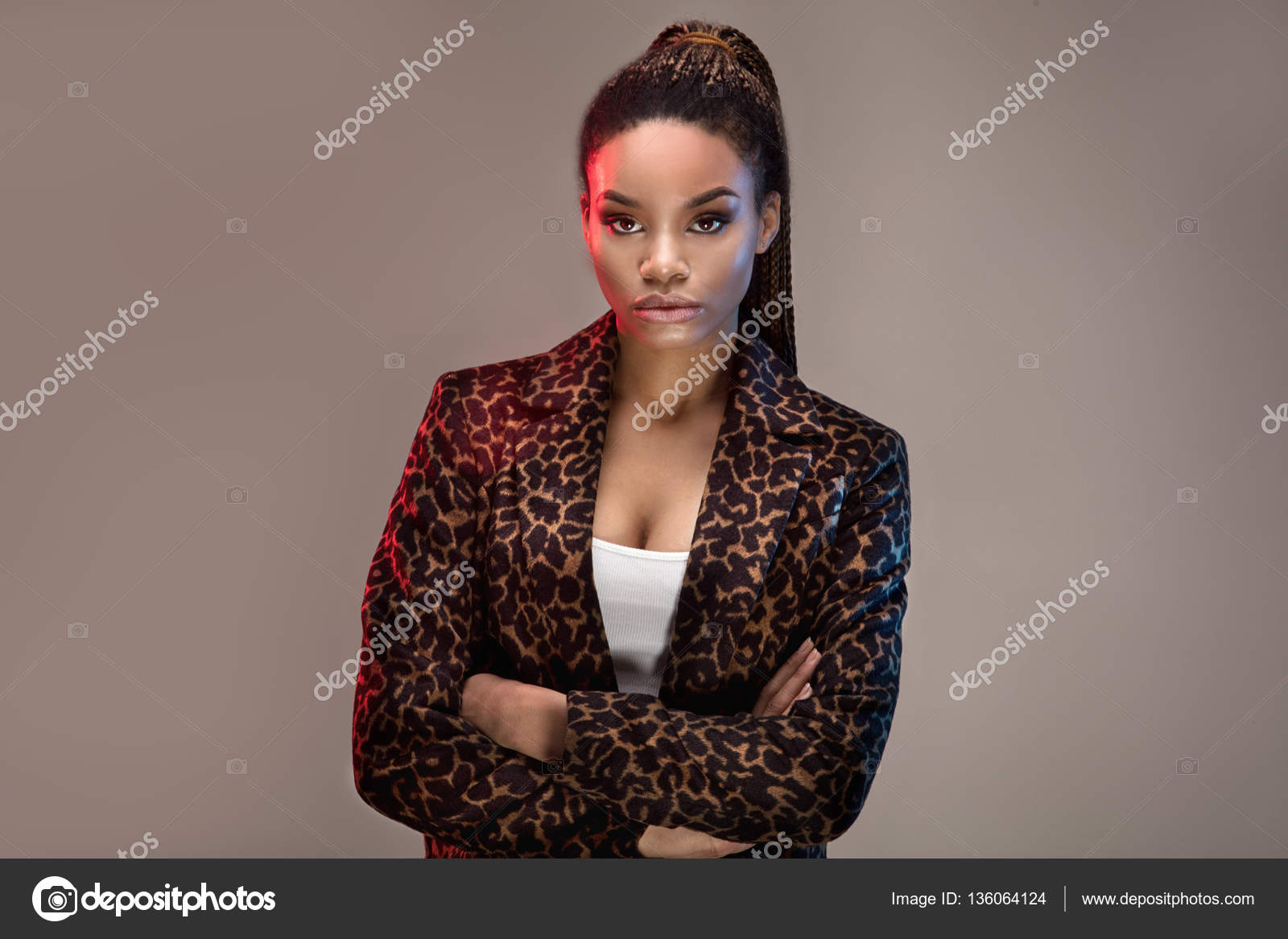 Young beautiful girl posing. Stock Photo by ©NeonShot 136064124