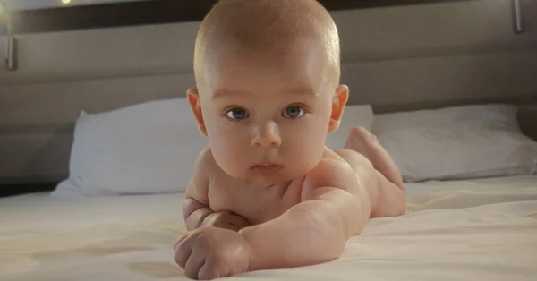 Adorable little baby boy. — Stock Photo, Image