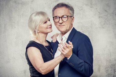 Poz güzel üst düzey Çift.