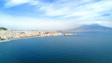 Napoli, İtalya'nın güzel manzara.