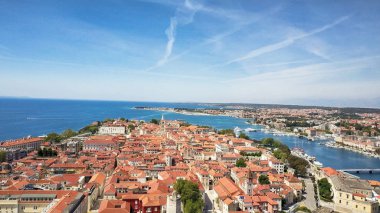 Zadar, kıyı şeridi, Hırvatistan.