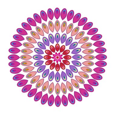 Mandala, vektör Mandala, mandala süsleme tasarım. 