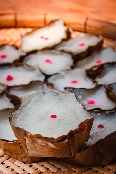 Pastel de postre al vapor chino estilo tradicional . —  Fotos de Stock