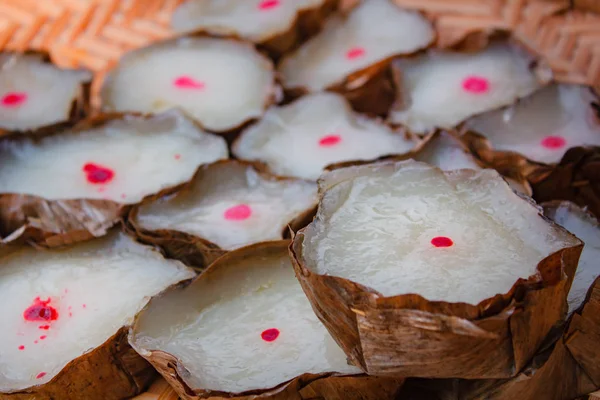 Pastel de postre al vapor chino estilo tradicional . —  Fotos de Stock