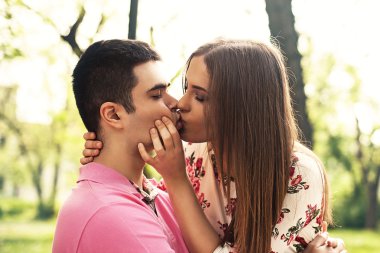 Dışarı zevk çift