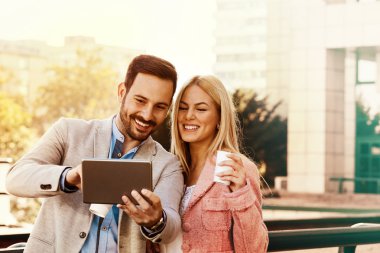 İş adamları molası