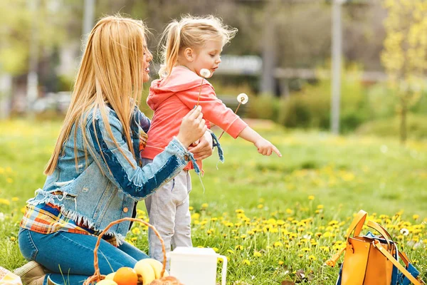 Festa di compleanno nel parco — Foto Stock