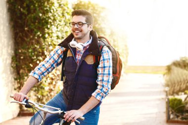 Bisiklete binmek sonra molası