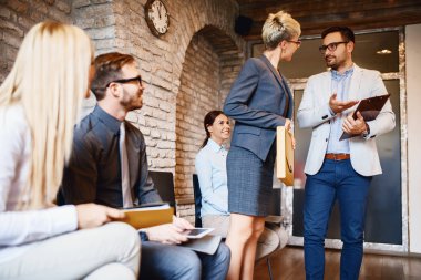 İş görüşmesi için hazır