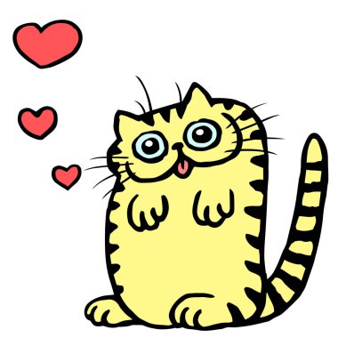 Yellow at in love on Valentine's day 