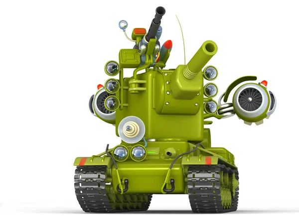 Ultra Tank. Illustrazione del fumetto 3D . — Foto Stock