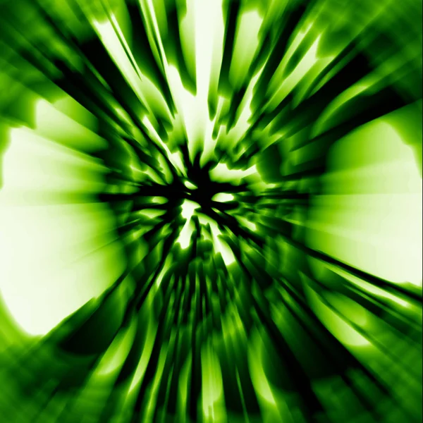 Anger head of ghost. Cover in green color. — Stock Photo, Image