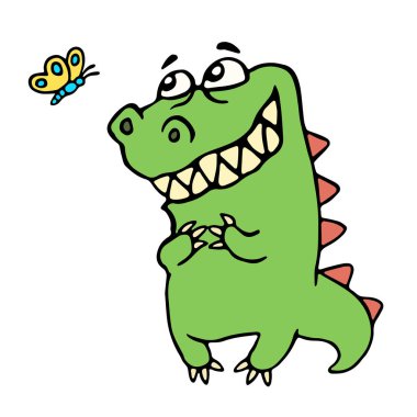 Dinozor kelebek hayranım