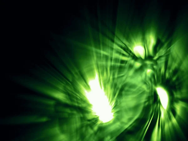 Wściekłość potwora z świetliste oczy w kolorach zielonym — Zdjęcie stockowe