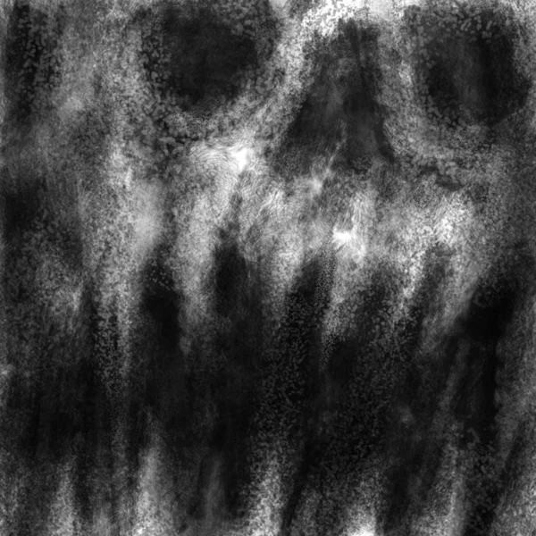 Crâne Démon Diabolique Avec Bouche Ouverte Illustration Noir Blanc Dans — Photo