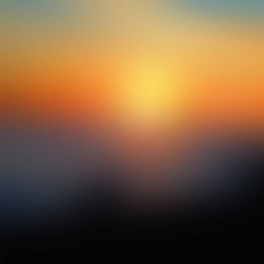 Gün batımı arka plan bulanık